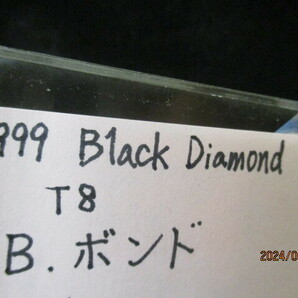 ★野球カード B・ボンド 1999 Black Diamond T8の画像3
