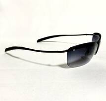 2112-3 アイブロー スモークハーフ レンズ ベッカムモデル かっこいいサングラス 再販 メンズサングラス サングラスギフト_画像3
