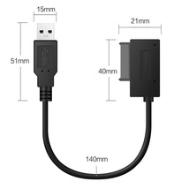 (bj)USB3.0 スリム光学ドライブ用　SATA→USB変換ケーブル_画像3