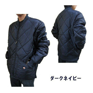 New Dickies (M) Dickies Мужская стеганая куртка Diamond Nylon Jumper Stadium 61242 Dark Favy