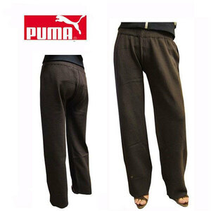 新品 ◆特価 ◆PUMA ◆プーマ レディース パンツ 脚長パンツ Knitted ニット ストレッチ パンツ ◆ブラウン ◆(XS) 全国送料無料