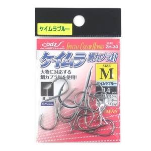 オッズ/ケイムラ鯛カブラ針　ＺＨ－３０　Ｍ　ケイムラブルー×10袋 　送料無料