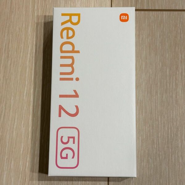 【未使用】Xiaomi Redmi 12 5G "Polar Silver"