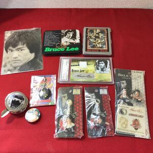 ☆希少！ブルースリー Bruce Lee グッズまとめ 当時物 ストラップ カード ケース レトロ ゆうパック820円