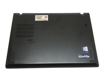 6□ThinkPad X13 Gen1下半身/Core i5-10310U/1.7Ghz/8GB/指紋センサー付 正常動作品_画像2