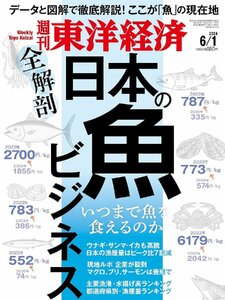  weekly Orient economics 2024 year 6/1 number ( all anatomy japanese fish business )