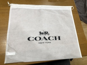 COACH 不織布　巾着　コーチ