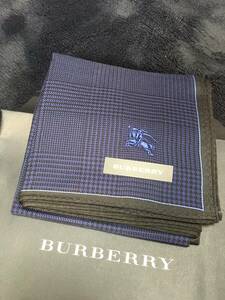 BURBERRYメンズハンカチ