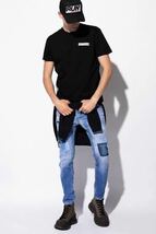 最終値下！新品未使用 12.3万 DSQUARED2 ディースクエアード デニム スキニー SKATER JEAN 正規品 バイカー スケーター ジーンズ イタリア_画像2