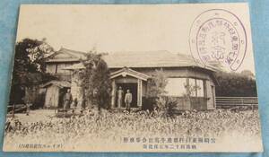 D142, war front Miyazaki prefecture picture postcard, Meiji 42 higashi .. district production cow horse collection . office work place, memory rubber seal equipped, address surface under 1/3 time . old, Meiji end decision, time verification valuable . thing 