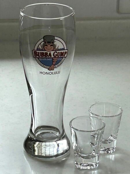 ババガンプ シュリンプ HONOLULU グラス & Ocean ショットグラス60