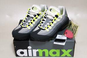 NIKE AIR MAX 95 OG　ナイキエアマックス95 　ネオンイエローグラデ　US9.5　27.5cm　2020年復刻版　未使用品