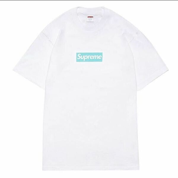 【新品・未開封】Supreme / Tiffany & Co. Box Logo Tee White シュプリーム　ティファニー ボックスロゴ Tシャツ Mサイズ