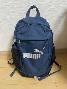 ☆美品☆ プーマ　リュック　ブルー×ブラック　16L 