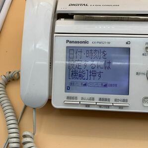 【中古品】Panasonic パナソニック 電話 FAX パーソナルファックス ファクシミリ 親機のみ KX-PW521XLの画像10