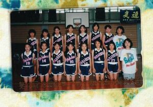 (Y55-3) 第32回佐賀県ミニバスケットボール夏季大会 女性アスリート テレカ