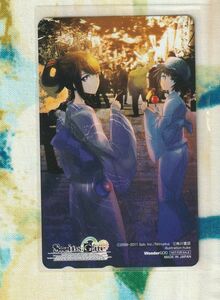 (Y55-4) ニトロプラス Nitroplus STEINS;GATE　シュタインズゲート 浴衣の美女 テレカ