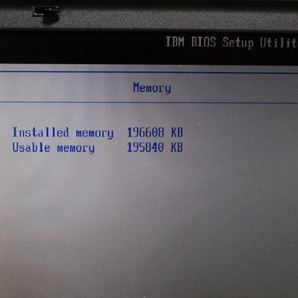 【ジャンク】IBM ThinkPad Type 2609-71J ノートパソコンの画像9