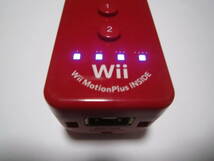 Wii リモコン モーションプラス シリコンカバー付 4個 白 黒 ピンク 赤色 ＋ ヌンチャク 2個 白 黒 ストラップ 動作確認済 _画像8
