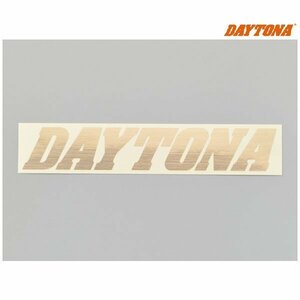 デイトナ DAYTONA カットステッカー 抜き文字 ヘアラインゴールド 21229