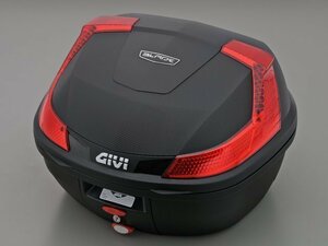 GIVI(ジビ) モノロックケース(トップケース) 未塗装ブラック 汎用ベース付き 37L B37ND 78037