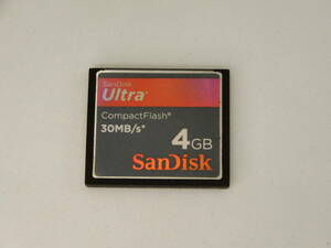  SanDisk SanDisk Ultla CompactFlash card 4GB 30MB/s