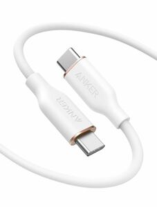 アンカー Anker PowerLine III Flow USB-C & USB-C ケーブル 100W 1.8m iPhone Galaxy iPad Pro MacBook Pro/Air 各種対応 充電ケーブル