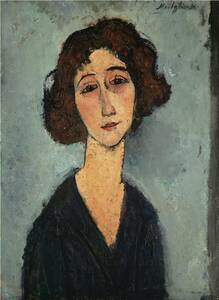 Art hand Auction New Modigliani Jeune Femme 특별한 기술의 고품질 프린트 A4 사이즈 프레임 없음 특가 980엔(배송료 포함) 지금 구매하세요, 삽화, 그림, 다른 사람