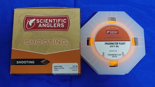 【未商品】SA Shooting Line 20LB .031 オレンジ 100ft（Floating）