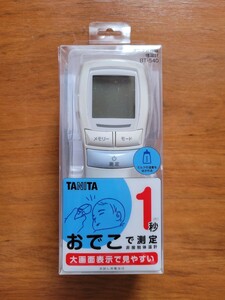 タニタ　TANITA【非接触体温計】BT-540★おでこ測定★ミルクなどの温度計測可能