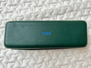 JINS メガネケース　グリーン