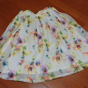 【美品】花柄 スカート