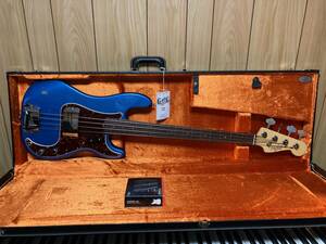  nature . relic Fender American Original 60s Precision Bass - Lake Placid Blue pre be fender USA Custom Shop 62 pick up 