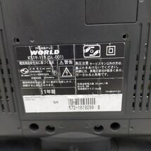 液晶テレビWORLD① 動作可能 テレビ KS19-11B 19インチ 2011年製 パナソニック 三菱 日立 東芝 miniB-CASカード＋電源コード+テレビ線_画像4