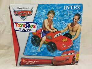 FG779 INTEX カーズ ライドオン トイザらス オリジナル 6941057455761 107＊71cm 3歳以上 子供 プール 夏休み