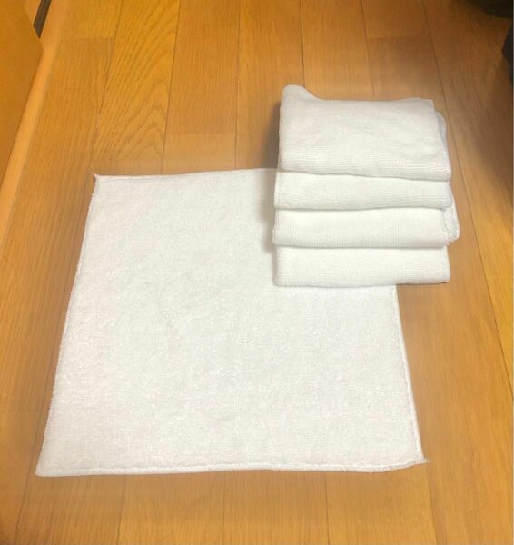 白色のタオル　5枚セット