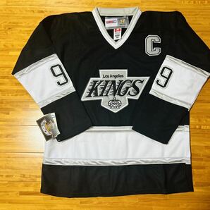 NHL キングス グレツキー ユニフォーム ホッケーシャツ Lサイズの画像1