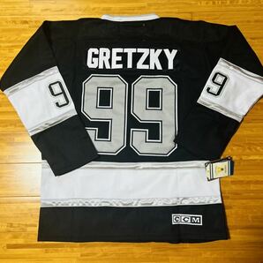 NHL キングス グレツキー ユニフォーム ホッケーシャツ Lサイズの画像2