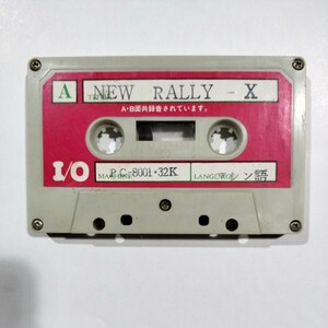 PC-8001*32K NEW PALLY-X micro computer game? cassette tape 