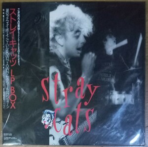 貴重盤・完品・未使用品 / ストレイ・キャッツ・LP BOX (Japan Vinyl OBI レコード) / Stray Cats / ネオロカビリー / Brian Setzer