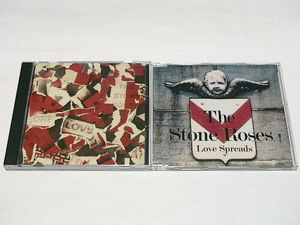 THE STONE ROSES // ONE LOVE / LOVE SPREADS // CDS ストーン ローゼズ Ian Brown John Squire