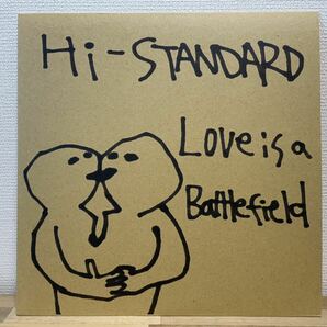 ★Hi-STANDARD Love is a Battlefield はじめてのチュウ ハイスタンダード レコード ★の画像1