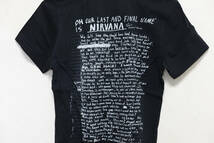 ☆HYSTERIC GLAMOUR(HG)×Kurt Cobain(NIRVANA)/フォトプリントTシャツ/ブラック/サイズ:フリーサイズ/正規品☆_画像5