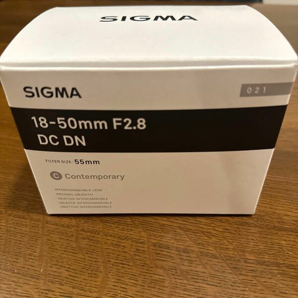 【新品】SIGMA シグマ 18-50mm F2.8 DC DN　Cntemporary Sony E-Mount