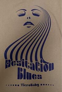 hesitation blues サイケデリックTシャツ モッズ　カーキM