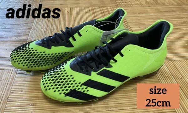 adidas メンズ 25cmプレデター 20.2 HG/AG サッカースパイク