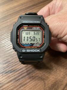 カシオ G-SHOCK GW-M5610 電波ソーラー　マルチバンド6 完動品！