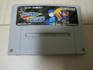  lock man & Forte Super Famicom SFC CAPCOM Capcom 