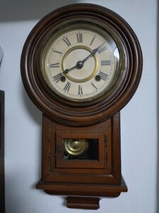 柱時計 アンティーク 掛け時計 ゼンマイ式 SEIKO 昭和レトロ 振り子時計 