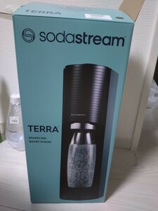 SodaStream TERRA 炭酸水メーカー スターターキット ブラック ソーダストリーム 